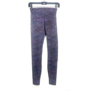 Lululemon Wunder Under High Rise Speckled Galaxy Leggings 28” Inseam Women 4